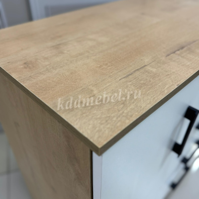 Комод К1000 2Д (Дуб Вотан/Белый)