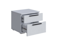 МС Люмьер Тумба прикроватная Белый откр МС Люмьер Тумба прикроватная Белый откр