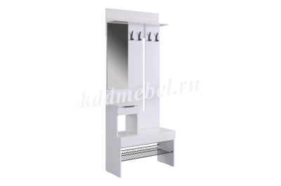 Прихожая К6 Баско (Белое дерево)