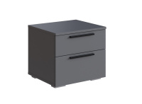 МС Люмьер Тумба прикроватная Графит МС Люмьер Тумба прикроватная Графит