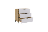 Комод Адам белое дерево открытый Комод Адам белое дерево открытый