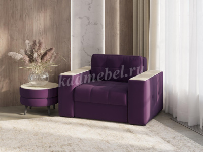 Кресло-кровать Нави (Винный/Клен кремовый)