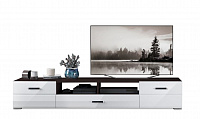 Тумба под ТВ Ларго 2.0 (Венге/Белый глянец)