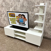 Тумба под ТВ Сити-6 1.35 (Белый)