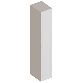 Пенал 1ств. Лорэн с полками (Тефия/Софт айс)