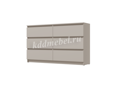 Комод Вега 6Я (Сатин)