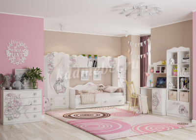 Комод Фэнтези (Рамух белый)