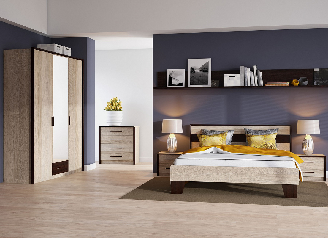 Эшли (Венге/Дуб сонома)