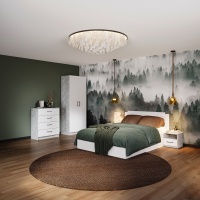 Чикаго спальня с 2дв шк ателье св_белый Чикаго спальня с 2дв шк ателье св_белый