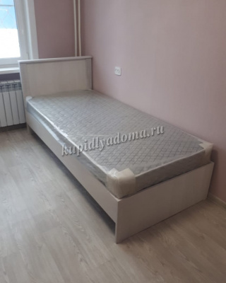 Кровать Ривьера 0.9 (Анкор светлый)