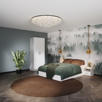 Чикаго спальня с 2дв шк без комода Чикаго спальня с 2дв шк без комода