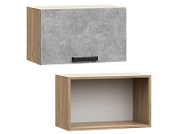 Шкаф верхний ШВГ 600 Кухня Лайн фреза (Лофт Оникс)