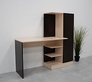 Стол компьютерный Квартет-6 (Венге/Дуб молочный)