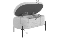 Пуф Барни схема подробная
