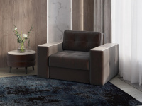 Кресло Кровать Виконт_Коричневый