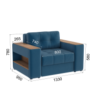 Кресло кровать Доро_Атлантида