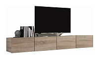 Тумба под ТВ Сити-11 подвесная 1.6 (Дуб сонома)