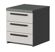 Тумба прикроватная Мята 0.4 (Графит/Кашемир)