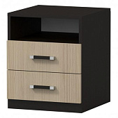 Тумба прикроватная Премиум с ящиками (Ясень шимо светлый)