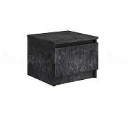 Тумба прикроватная Аванта 2 шт (Бетон темный)